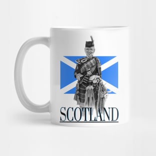 Scottish Bagpiper Mug